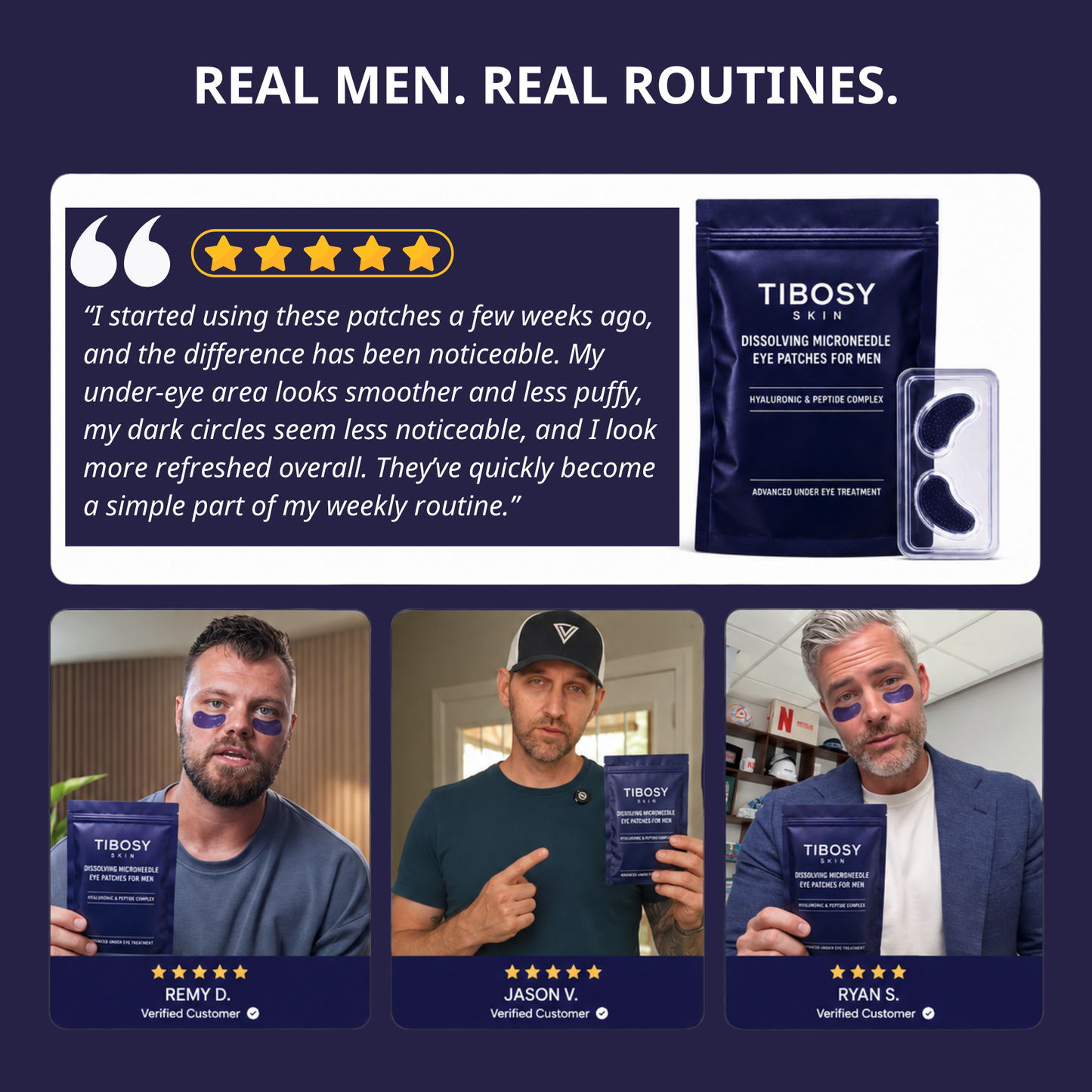 Tibosy™ Under-Eye Repair Patches