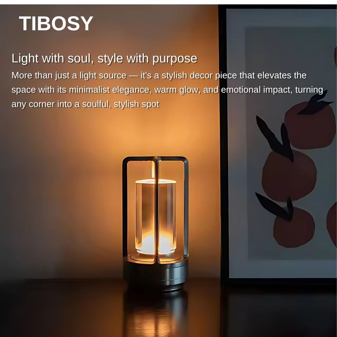 Tibosy™ Aluminum Crystal Lamp