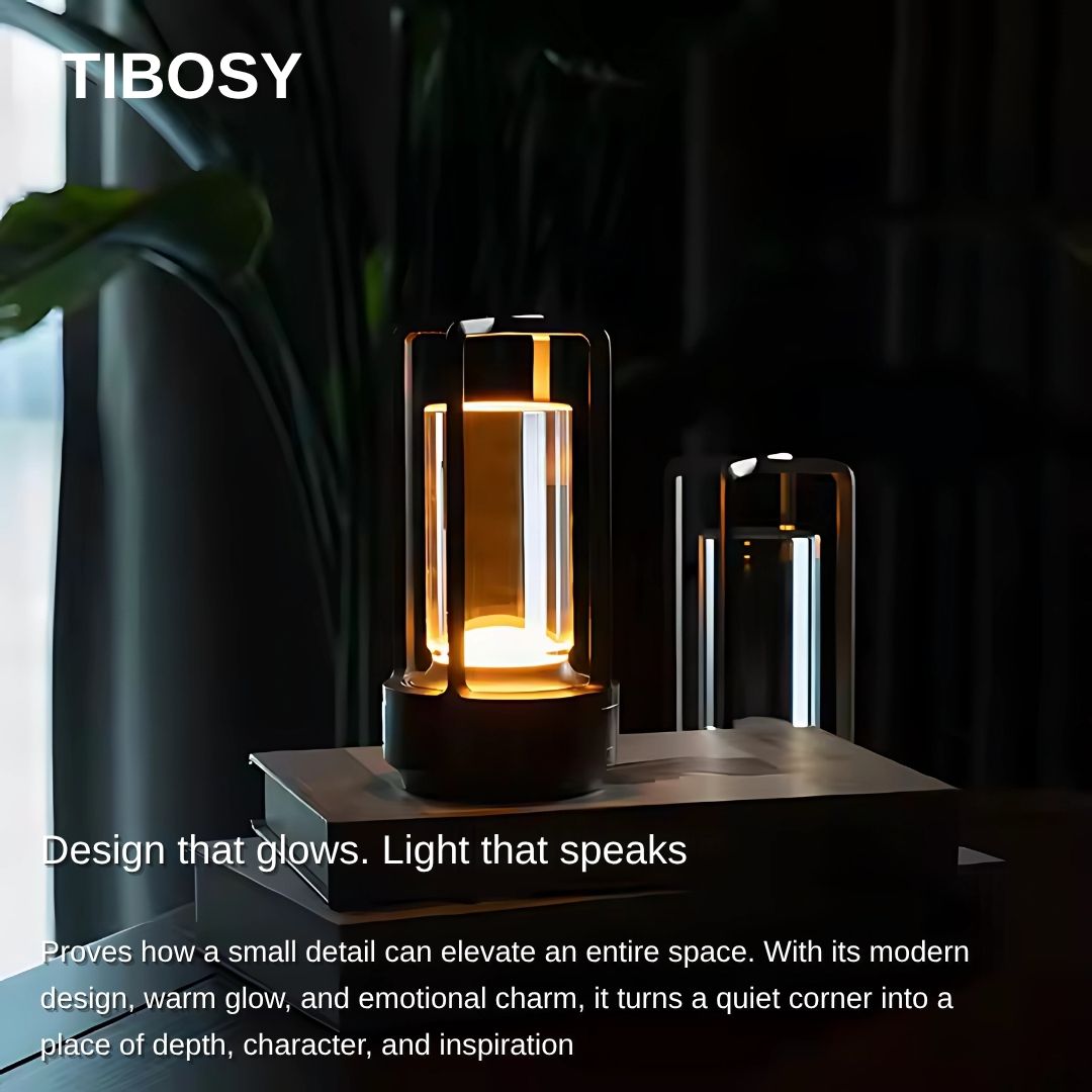 Tibosy™ Aluminum Crystal Lamp