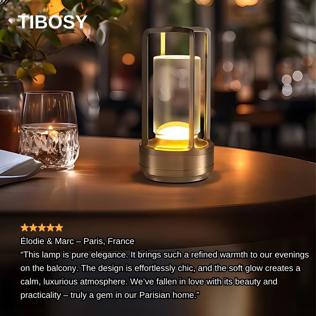 Tibosy™ Aluminum Crystal Lamp