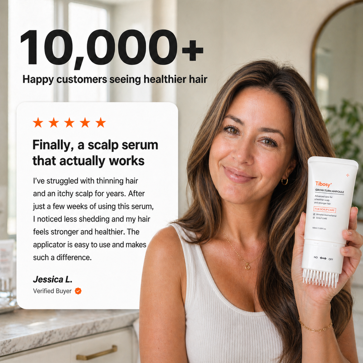 Tibosy® Grow:Turn Hair Growth Ampoule