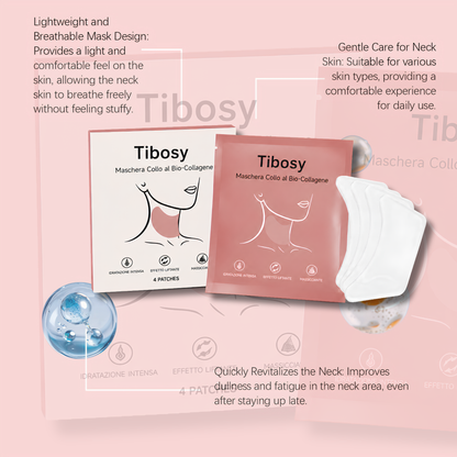 Tibosy™ Collagen Neck Mask - 4 Patches