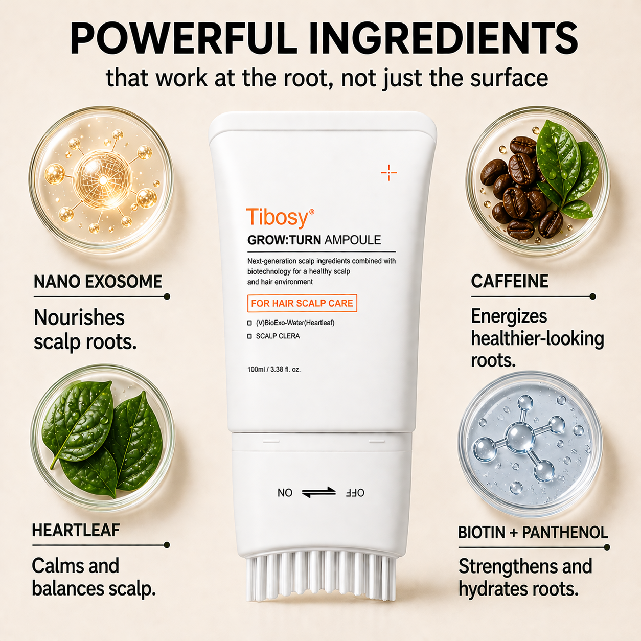 Tibosy® Grow:Turn Hair Growth Ampoule