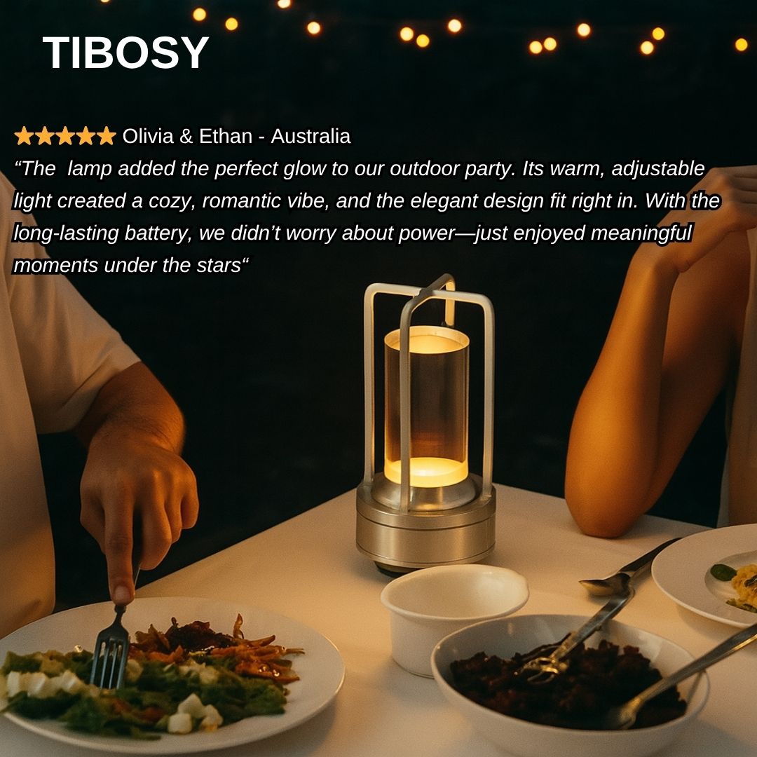 Tibosy™ Aluminum Crystal Lamp