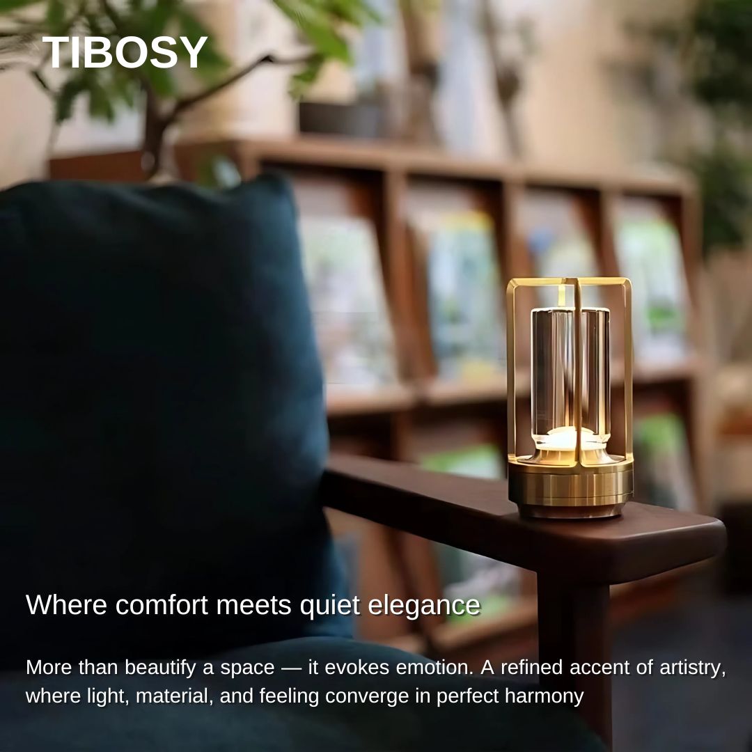 Tibosy™ Aluminum Crystal Lamp