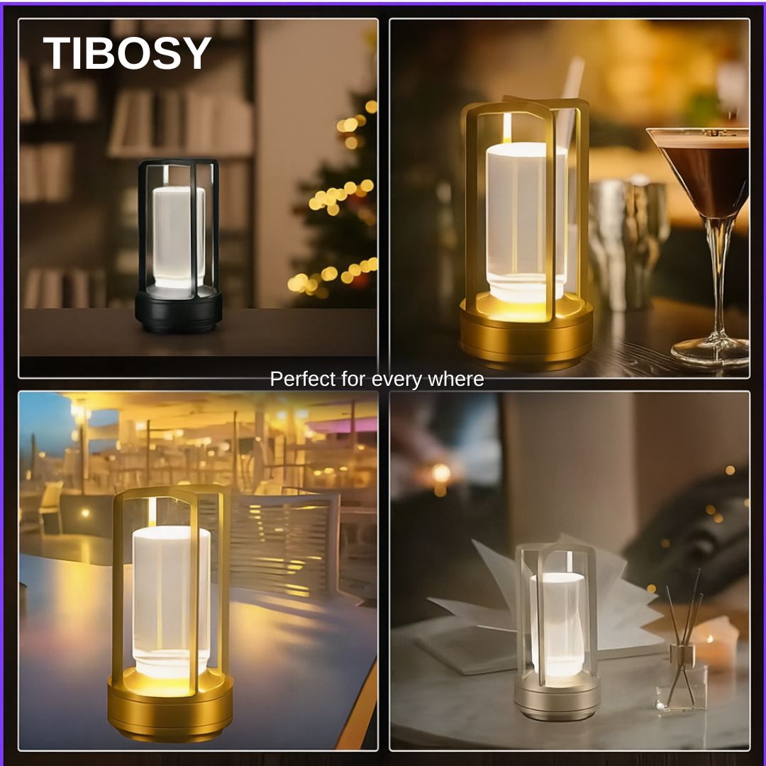 Tibosy™ Aluminum Crystal Lamp